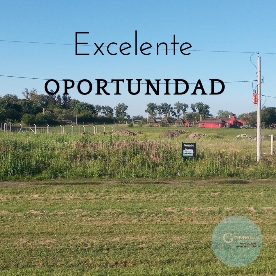 En VENTA. TERRENO sobre ruta nacional 12